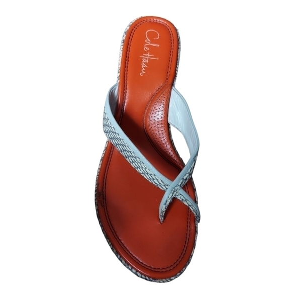 10 Cole Haan white wedge - Picture 2 of 7